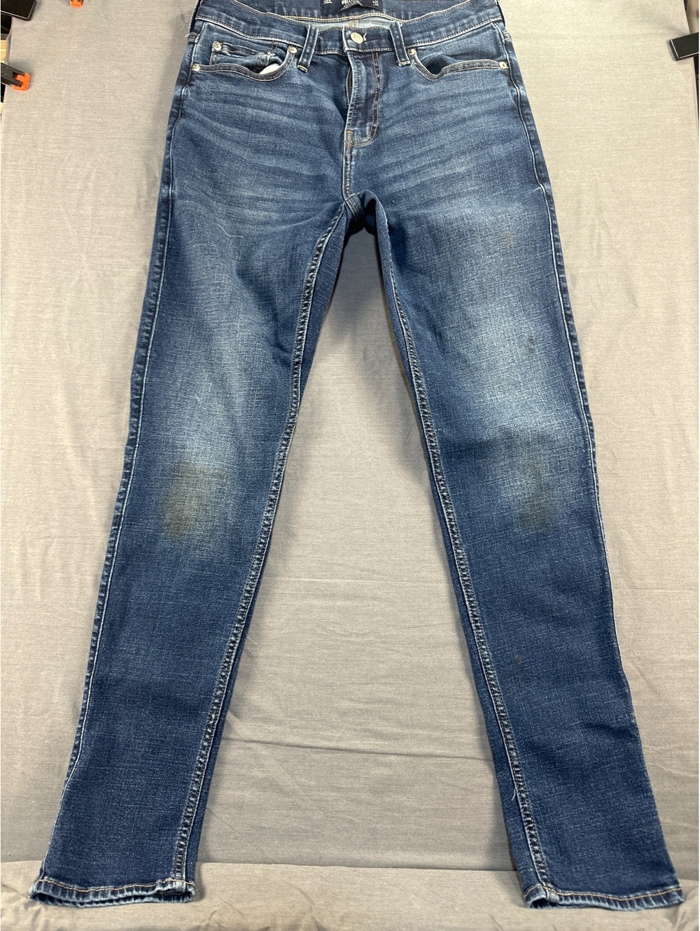 Hollister Men's Blue Athletic Skinny Jeans Size W31 L34